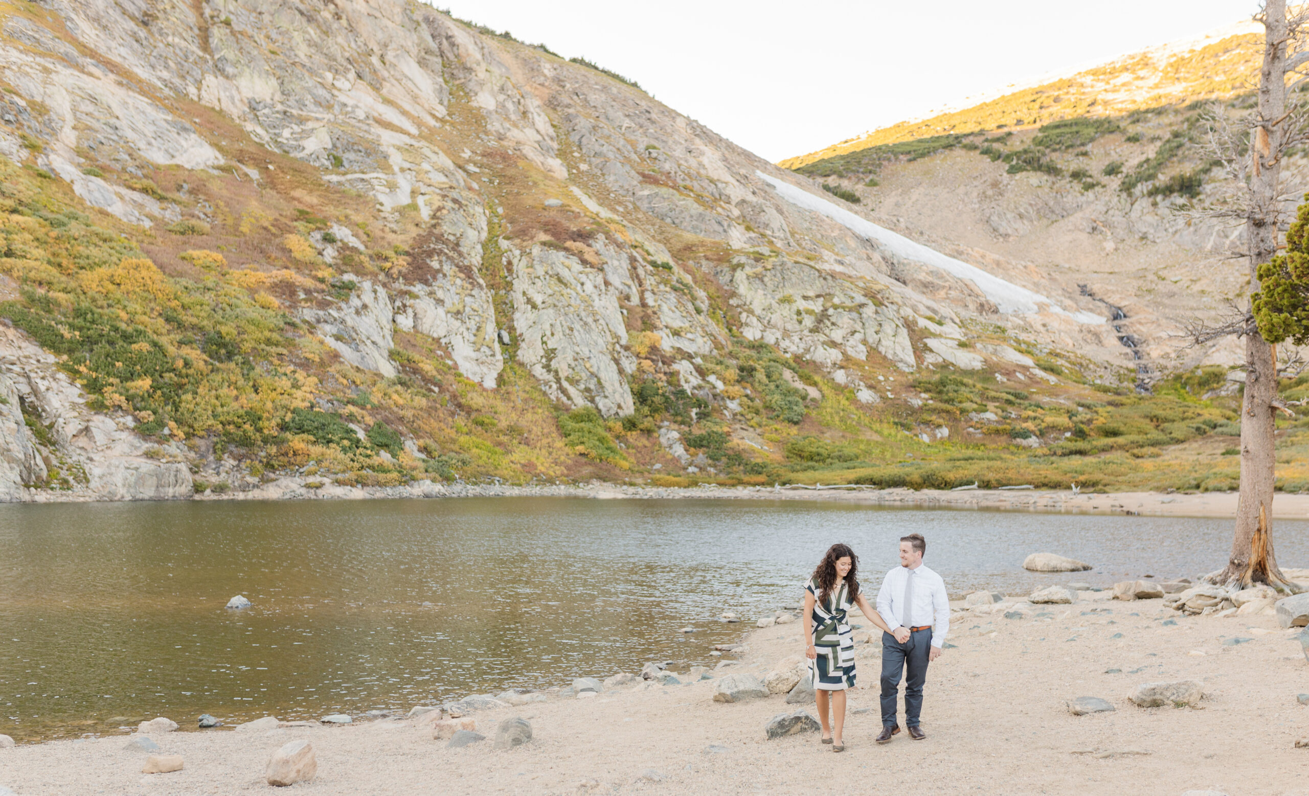 St. Mary’s Glacier near Denver Colorado Engagement Photos