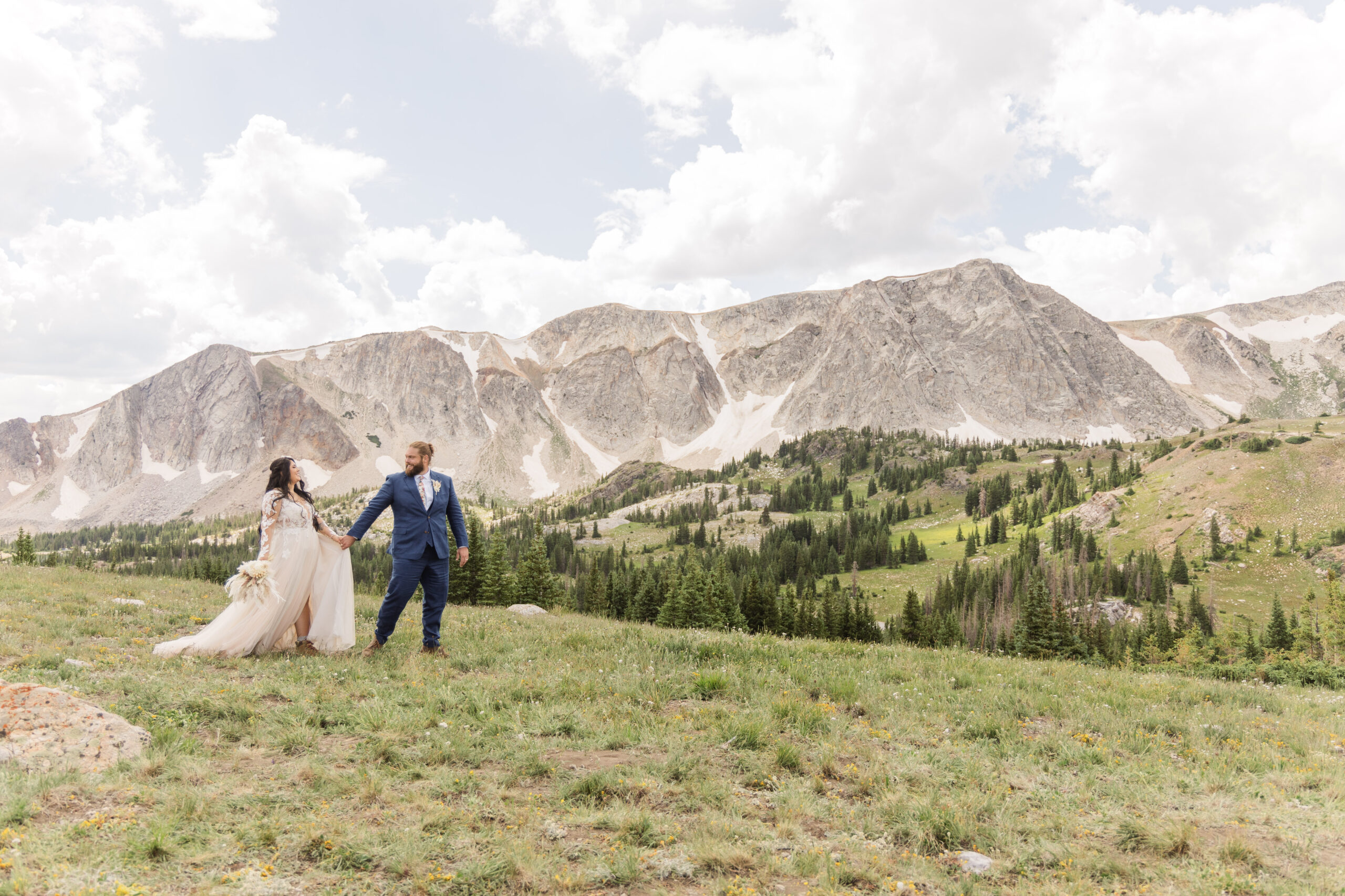 Planning your Dream Wedding in Wyoming's Snowy Mountain Range